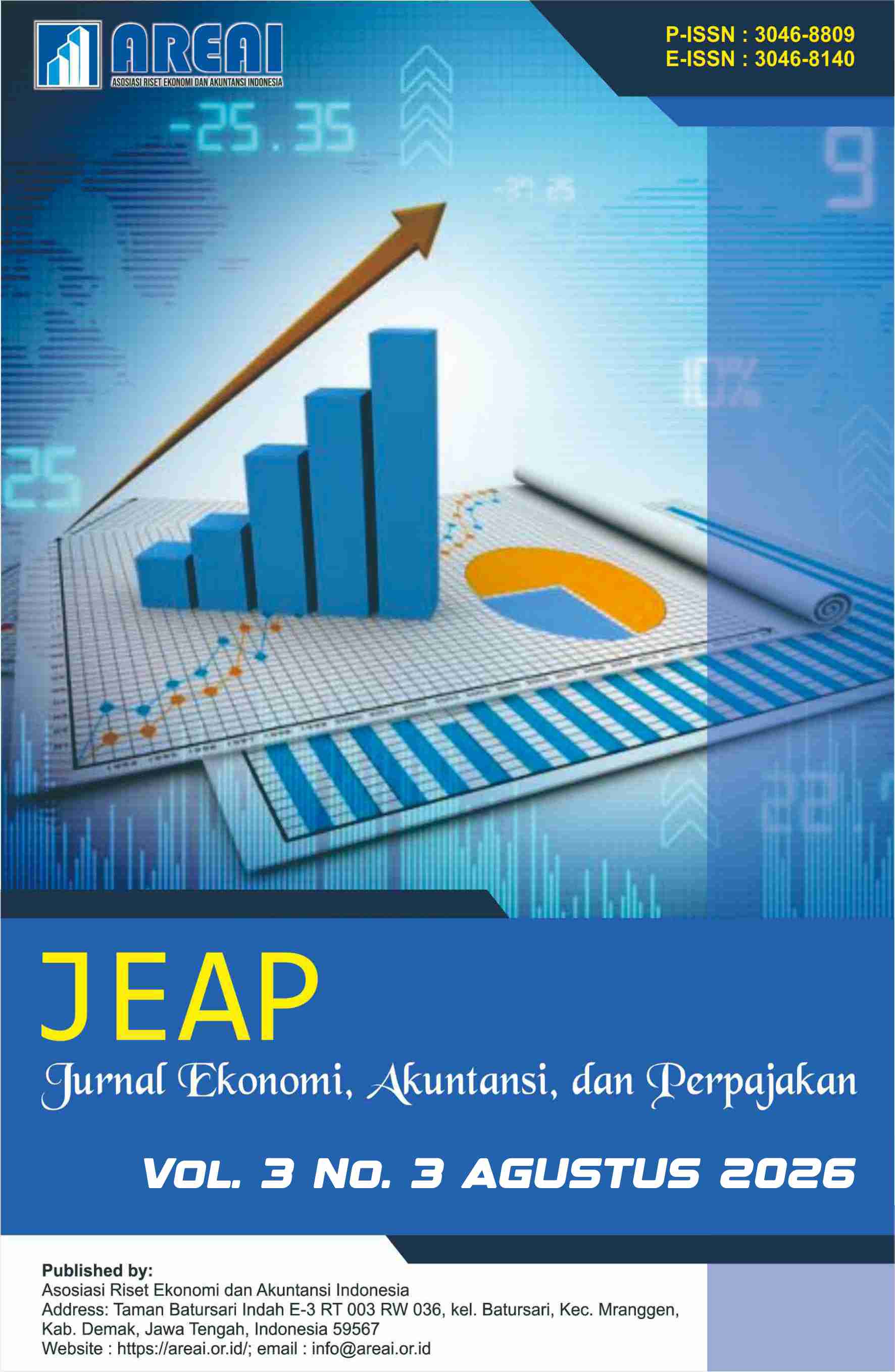 					View Vol. 3 No. 3 (2026): Agustus : Jurnal Ekonomi, Akuntansi, dan Perpajakan (JEAP)
				