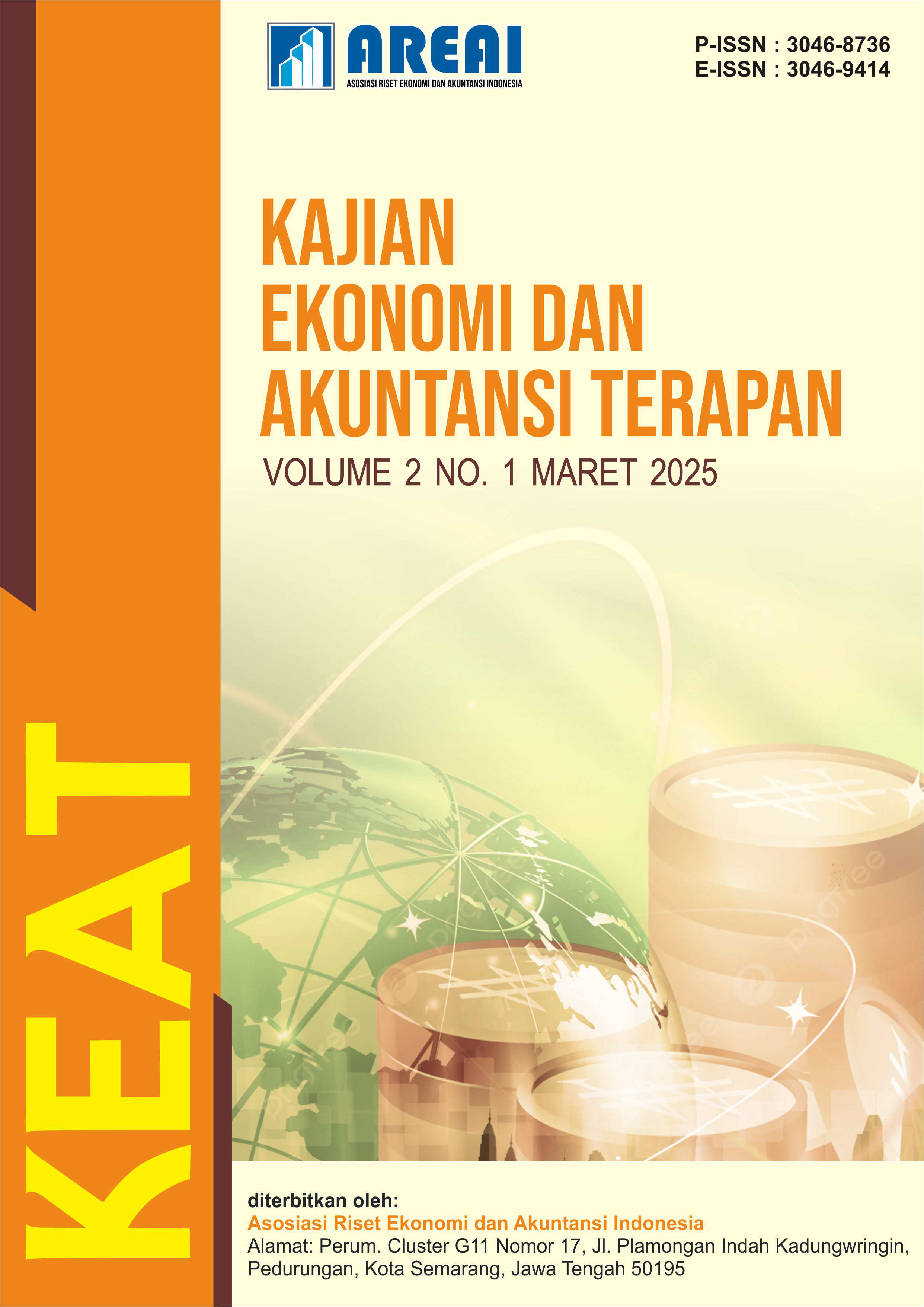 					View Vol. 2 No. 2 (2025): Kajian Ekonomi dan Akuntansi Terapan (KEAT) 
				