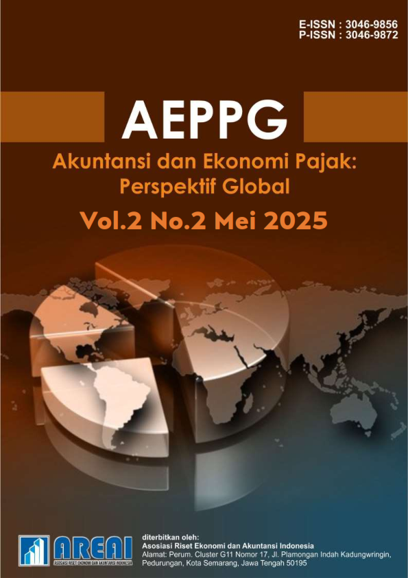 					View Vol. 2 No. 2 (2025): Mei: Akuntansi dan Ekonomi Pajak: Perspektif Global (AEPPG)
				