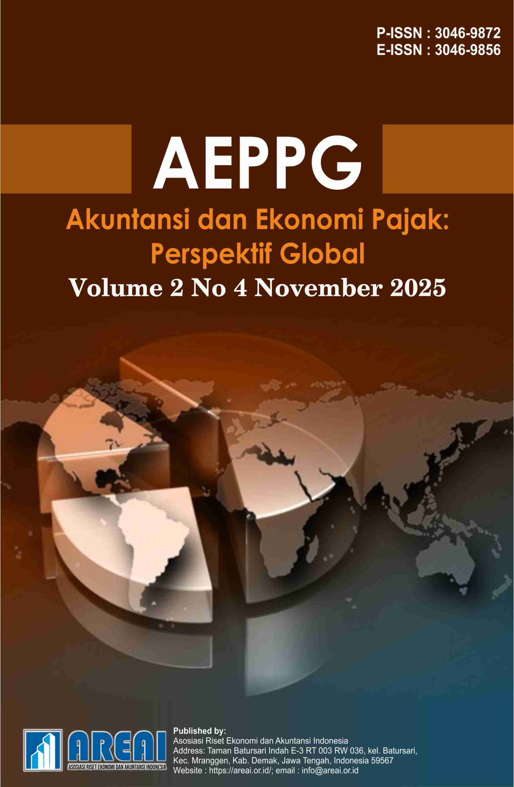 					View Vol. 2 No. 4 (2025): Akuntansi dan Ekonomi Pajak: Perspektif Global (AEPPG) 
				