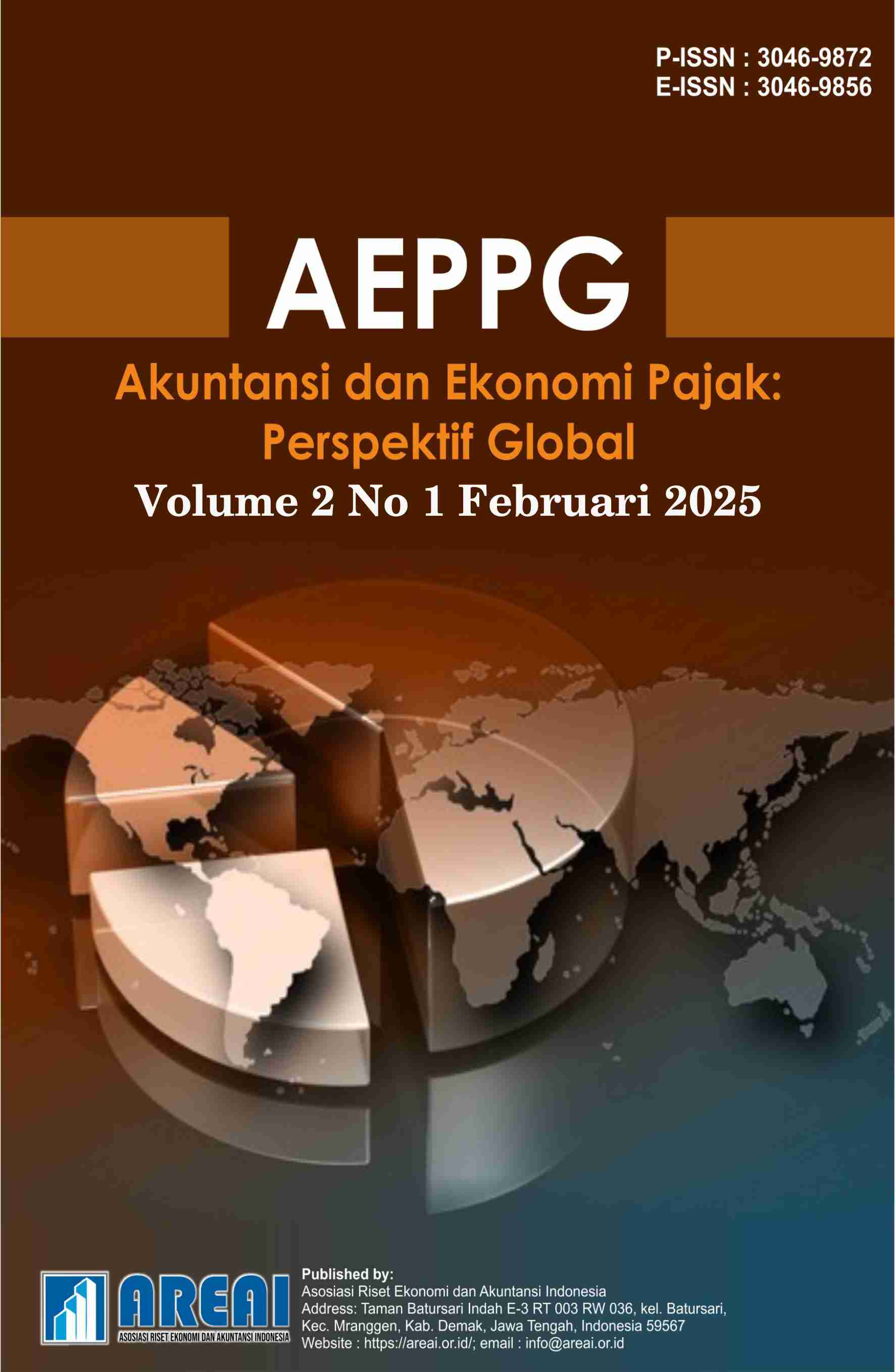 					View Vol. 3 No. 1 (2026): Februari: Akuntansi dan Ekonomi Pajak: Perspektif Global (AEPPG)
				