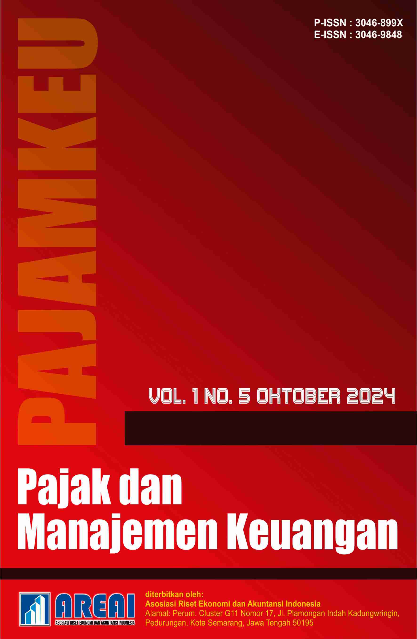 					View Vol. 1 No. 5 (2024): Oktober : Pajak dan Manajemen Keuangan
				